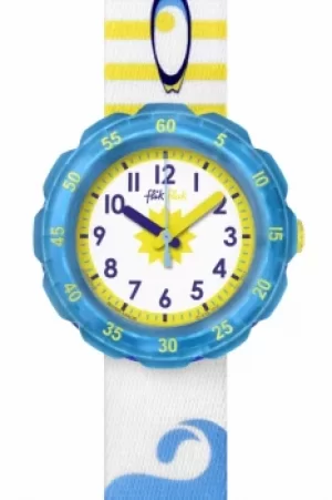 Image of Childrens Flik Flak Waves Slide Watch FPSP018