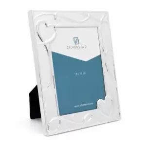 Image of Zilverstad Photo Frame Amore Design 13X18cm Lacquered Silver Plate Size 13X18cm