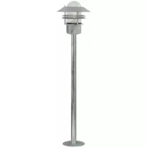 Image of Nordlux Blokhus Outdoor Bollard Galvanized, E27, IP54