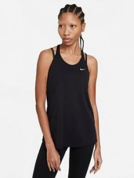 Image of Nike Training Dry Essentials Elastika Tank - Black Size M Women