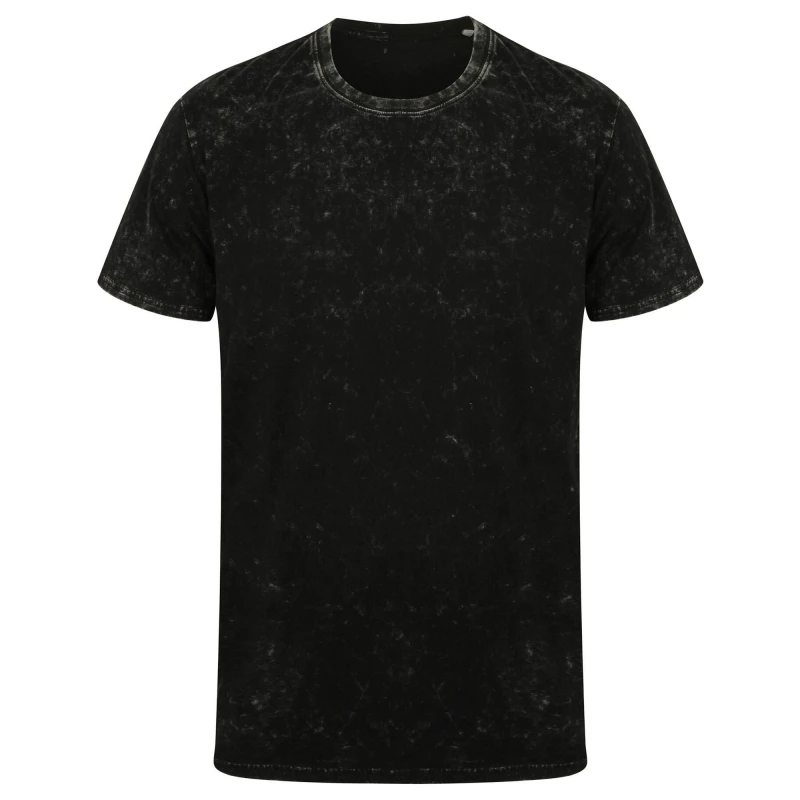 Image of Skinni Fit Mens SF Washed Band T-Shirt in Black Size: XS Black Male XS