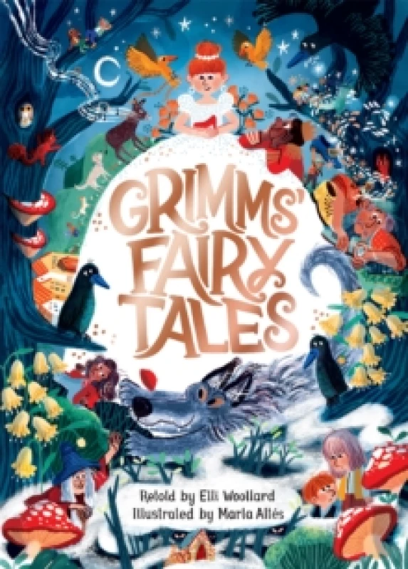 Image of grimms fairy tales retold by elli woollard illustrated by marta altes 9781529053418
