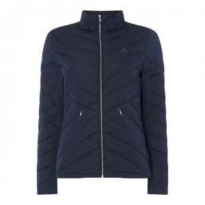 Image of Gant Down Padded Jacket - 410 MARINE