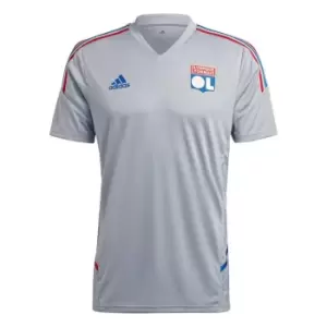 Image of adidas Olympique Lyonnais Condivo 22 Training Jersey Mens - Grey