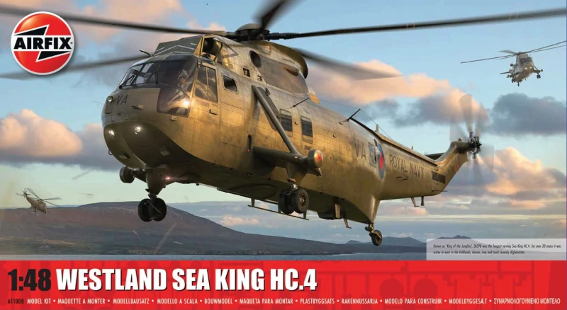 Image of Airfix 1/48 Scale Westland Sea King HC.4 Model Kit