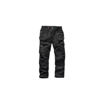 Image of T54508 Trade Flex Trouser Black 40L - Scruffs