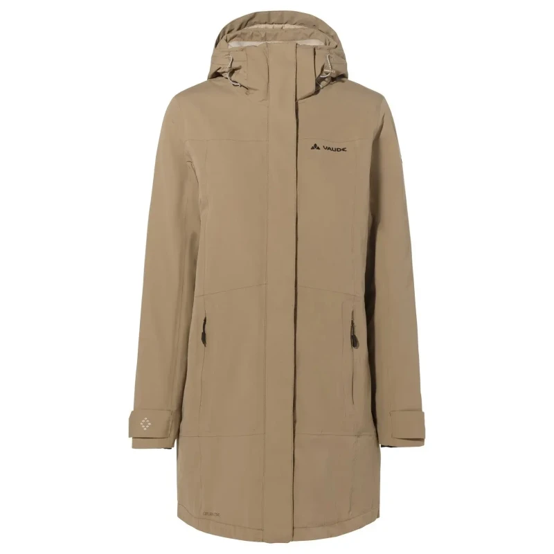 Image of Womens parka VAUDE Skomer Wool II Marron Female 40