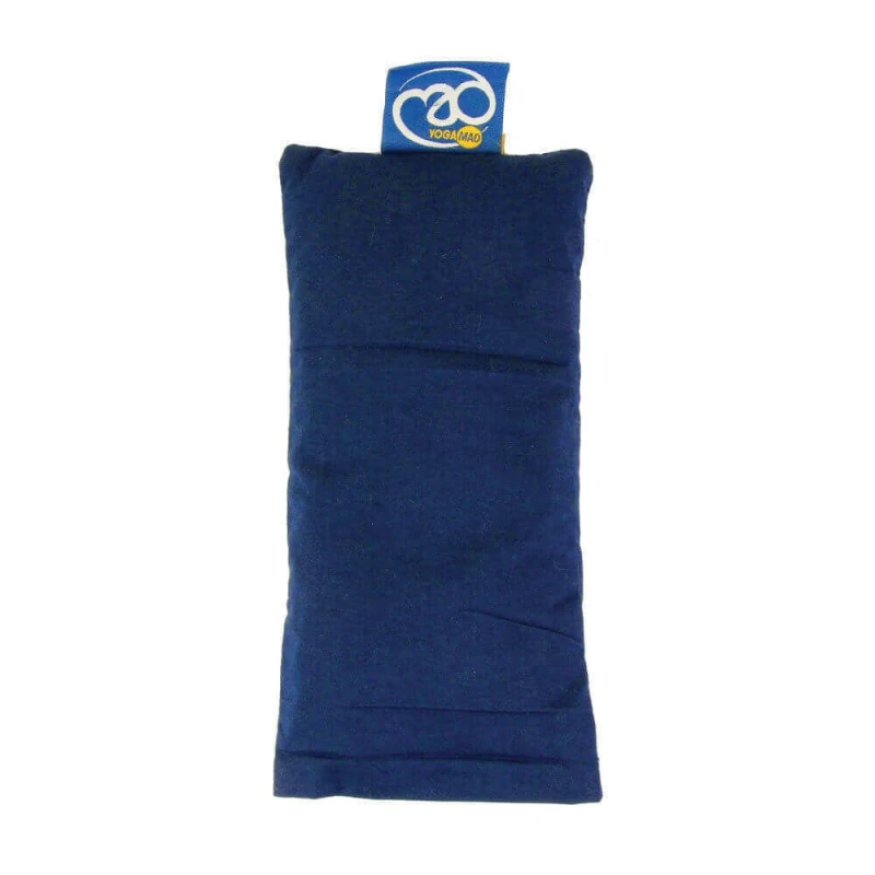 Image of Yoga-Mad Cotton Eye Pillow in Blue Blue Unisex