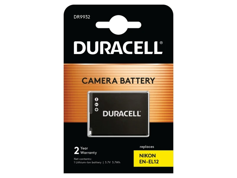 Image of Duracell Nikon EN-EL12 Li-Ion Battery