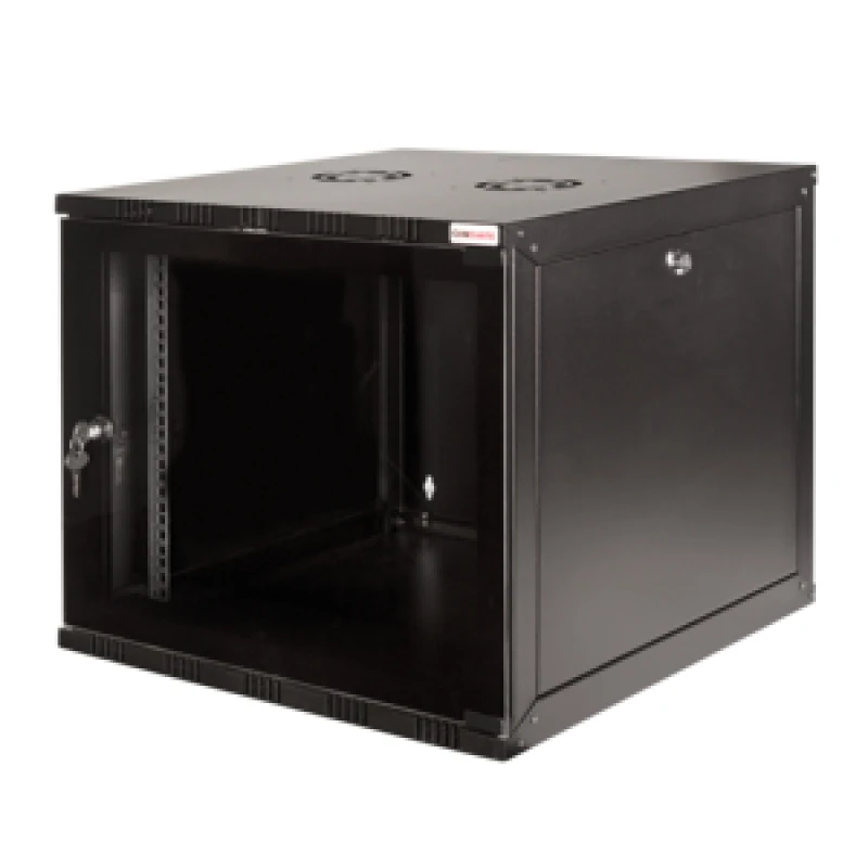 Image of LogiLink W09A40B rack cabinet 9U Wall mounted rack Black