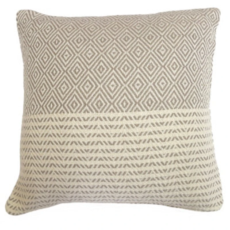 Image of Rapport Home Rona Cushion Cover (43x43) in Natural Size: 43cm x 43cm Natural Unisex 43cm x 43 cm