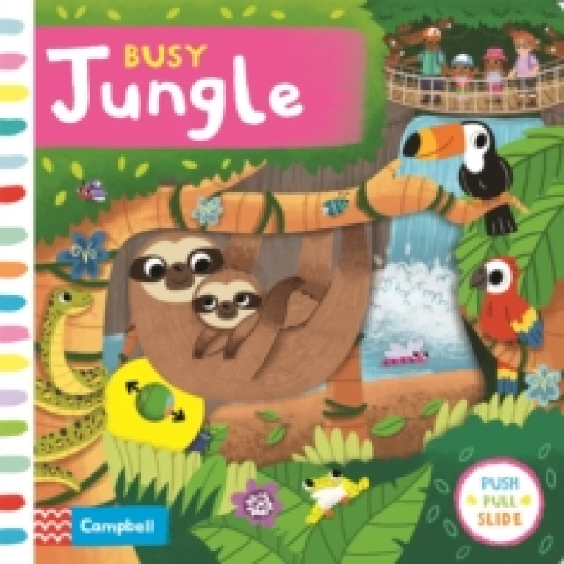 Image of Campbell Books Busy Jungle Book Multi unisex