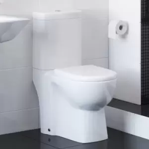 Image of Close Coupled Toilet with Soft Close Seat - Veneto