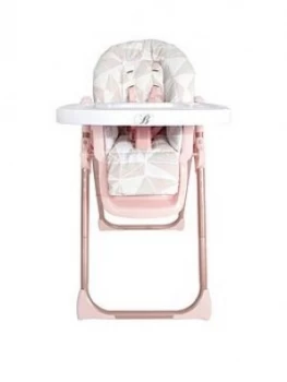 Image of My Babiie Billie Faiers MBHC8RG Rose Gold Premium Highchair, Gold