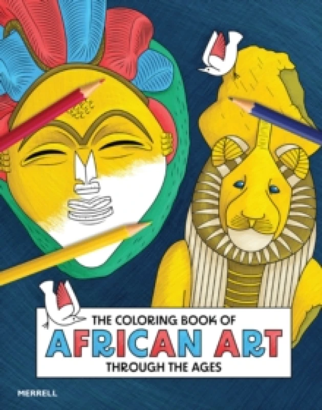 Image of The Coloring Book of African Art Through the Ages Paperback / softback