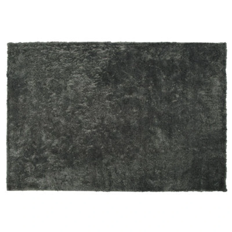 Image of Beliani Shaggygy Rug Evren Dark Grey 160 X 230 Cm