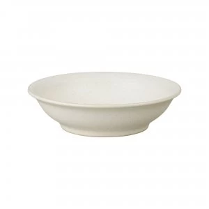Image of Impression Cream Medium Shallow Bowl