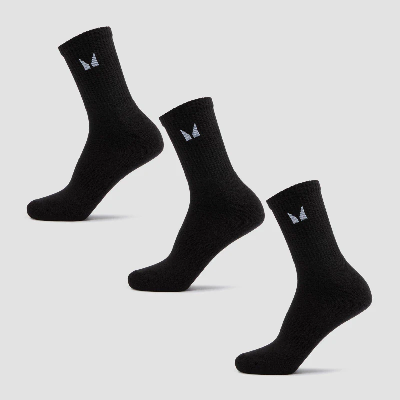 Image of MyProtein Socks Black unisex 2-5