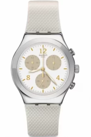 Image of Unisex Swatch Hello Pretty Chronograph Watch YCS114