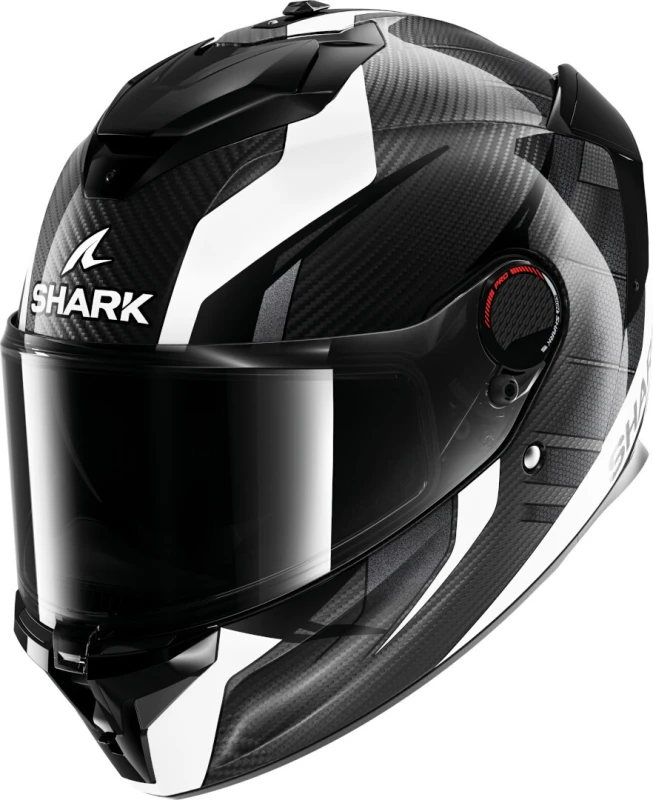 Image of Shark Spartan GT Pro Kultram Carbon Helmet, black-white, Size 2XL for Men