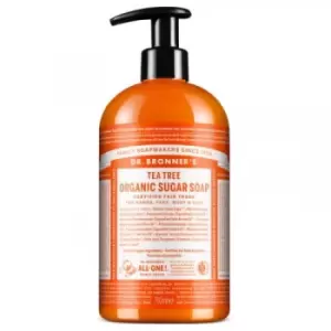 Image of Dr. Bronner's Tea Tree Organic Sugar Soap 710ml