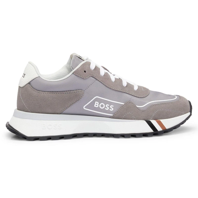 Image of Boss Jonah Run Trainers Grey male UK 6