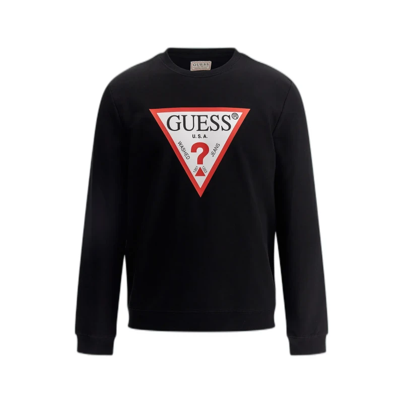 Image of Guess Guess Audley CN Sweatshirt Noir Male XL