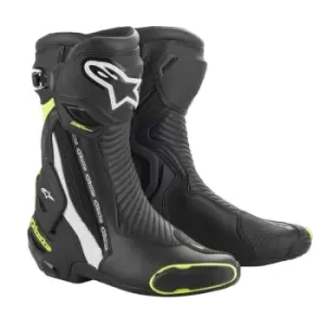 Image of Alpinestars SMX Plus V2 Black White Yellow Fluo 46