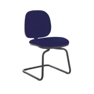Image of Dams MTO Jota Fabric Visitors Chair with No Arms - Slip Grey