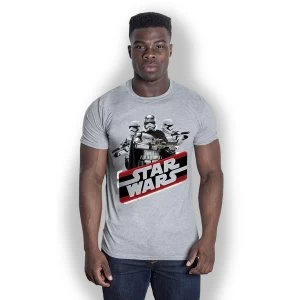 Image of Star Wars - Episode VII Phasma Unisex Medium T-Shirt - Grey
