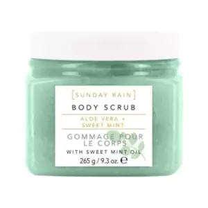 Image of Sunday Rain Aloe & Sweet Mint Body Scrub 265 g
