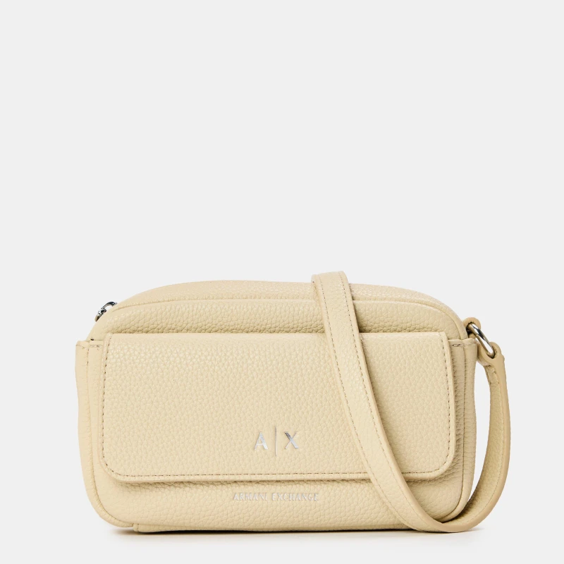 Image of Armani Exchange Womens Messenger Camera Bag Camera Bags One Size Beige 77231704000