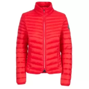 Image of Trespass Womens/Ladies Nicolina Lightweight Padded Jacket (S) (Red)