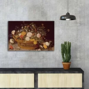 Image of FAMOUSART-069 Multicolor Decorative Canvas Painting