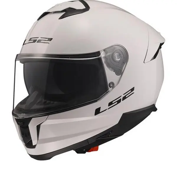 Image of LS2 FF808 Stream II Gloss White 06 Full Face Helmet Size M