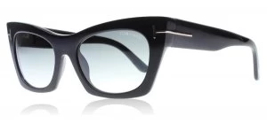 Image of Tom Ford Kasia Sunglasses Black 05B 55mm