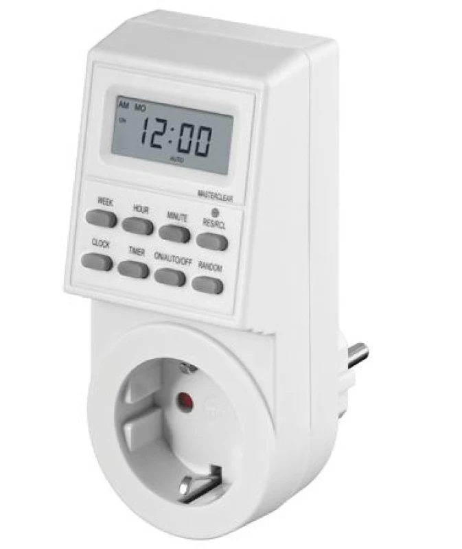 Image of Microconnect GRUTIMER1 electrical timer White Daily/Weekly timer