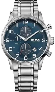 Image of Hugo Boss Watch Aeroliner Mens D - Blue