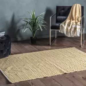 Image of Gallery Direct Callao Rug Ochre & Cream