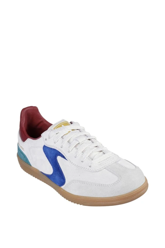 Image of Skechers Womens Hotshot For The Win Trainer in Light Grey Size: 7 Light Grey Female 7