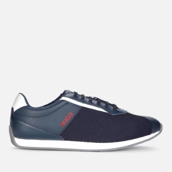 Image of Hugo Boss Cyden Trainers Navy Size 11 Men