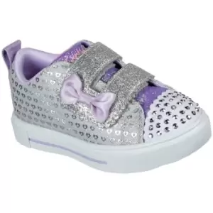 Image of Skechers Girls Twinkle Toes Sparks Trainers Shoes UK Size 7 (EU 24)