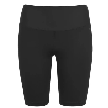 Image of USA Pro Mid Rise Mesh Cycling Shorts - Black