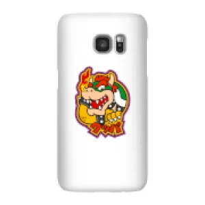 Image of Nintendo Super Mario Bowser Kanji Phone Case - Samsung S7 - Snap Case - Matte