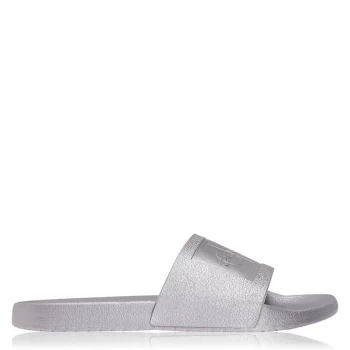 Image of Calvin Klein Jeans Vincenzo Sliders - Silver