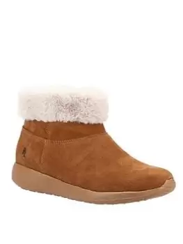 Image of Hush Puppies Lollie Ankle Boots - Tan, Size 5, Women