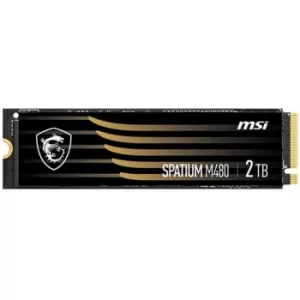 Image of MSI Spatium M480 2TB NVMe SSD Drive