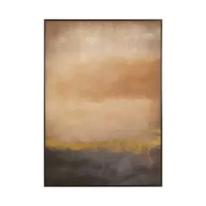 Image of Premier Housewares Astratto Pink/Mauve Portrait Wall Art