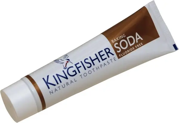 Image of Kingfisher Baking Soda Fluoride Free Mint Toothpaste 100ml