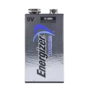 Image of Energizer Lithium Manganese Dioxide 9V Batteries PP3